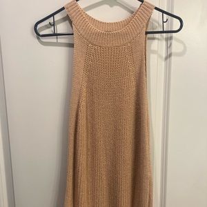 Halter Neck - Sweater Tank - Size L